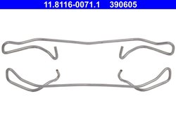ARC, ETRIER FRANA ATE 11.8116-0071.1 - Compatibil cu AUDI, SEAT, VW