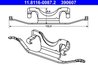ARC, ETRIER FRANA ATE 11.8116-0087.2 - Compatibil cu MERCEDES-BENZ