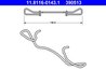 ARC, ETRIER FRANA ATE 11.8116-0143.1 - Compatibil cu AUDI, FORD, JAGUAR, PEUGEOT, SAAB, SEAT, SKODA, VW