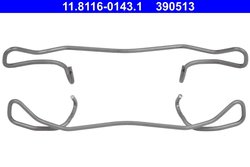 ARC, ETRIER FRANA ATE 11.8116-0143.1 - Compatibil cu AUDI, FORD, JAGUAR, PEUGEOT, SAAB, SEAT, SKODA, VW