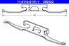 ARC, ETRIER FRANA ATE 11.8116-0191.1 - Compatibil cu MERCEDES-BENZ, VW