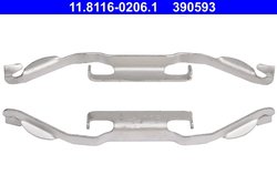 ARC, ETRIER FRANA ATE 11.8116-0206.1 - Compatibil cu BMW, FORD, JAGUAR, LAND ROVER, VOLVO