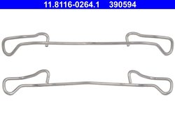 ARC, ETRIER FRANA ATE 11.8116-0264.1 - Compatibil cu ABARTH, CHRYSLER, DACIA, DAIHATSU, FIAT, FORD, LANCIA, MAZDA, OPEL, RENAULT