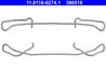 ARC, ETRIER FRANA ATE 11.8116-0274.1 - Compatibil cu MINI, NISSAN