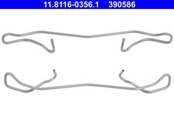 ARC, ETRIER FRANA ATE 11.8116-0356.1 - Compatibil cu CITROEN, DACIA, DS, FIAT, FORD, HONDA, MAZDA, OPEL, PEUGEOT, RENAULT, SAAB,