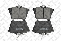 Set placute frana Stellox 1114 000B-SX