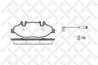 SET PLACUTE FRANA STELLOX 1120 002-SX - Compatibil cu MERCEDES-BENZ