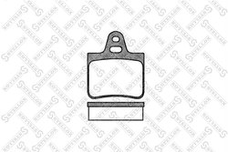 SET PLACUTE FRANA STELLOX 113 000-SX - Compatibil cu CITROEN, SAAB