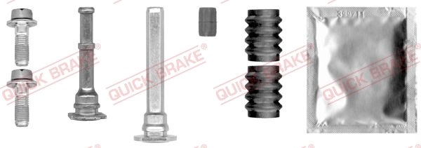 SET BUCSE GHIDAJ ETRIER FRANA QUICK BRAKE 113-0007X - Compatibil cu LAND ROVER, MAHINDRA, MAZDA, NISSAN, TATA
