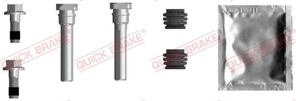 SET BUCSE GHIDAJ ETRIER FRANA QUICK BRAKE 113-0023X - Compatibil cu ABARTH, FIAT, HONDA, MAZDA, SUZUKI