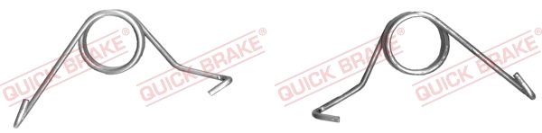 Set reparatie, parghie frana parcare (etrier) QUICK BRAKE 11