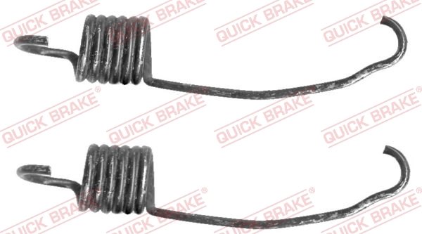 SET REPARATIE, PARGHIE FRANA PARCARE (ETRIER) QUICK BRAKE 113-0505 - Compatibil cu OPEL, VAUXHALL