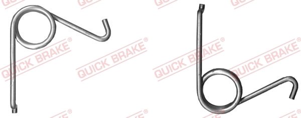 Set reparatie, parghie frana parcare (etrier) QUICK BRAKE 11