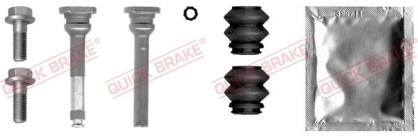 Set bucse ghidaj etrier frana QUICK BRAKE 113-1374X
