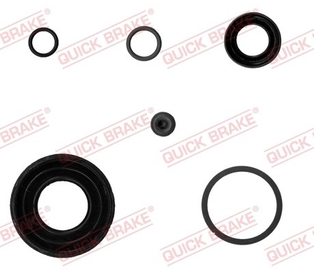 SET REPARATIE ETRIER QUICK BRAKE 114-0123 - Compatibil cu DAIHATSU, TOYOTA