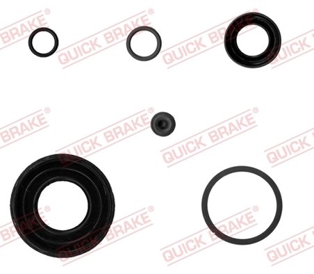 SET REPARATIE ETRIER QUICK BRAKE 114-0123 - Compatibil cu DAIHATSU, TOYOTA