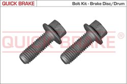 SET SURUB, DISC FRANA QUICK BRAKE 11558XK - Compatibil cu FORD