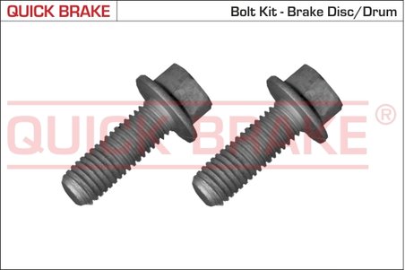 SET SURUB, DISC FRANA QUICK BRAKE 11558XK - Compatibil cu FORD