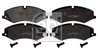 SET PLACUTE FRANA FEBI BILSTEIN 116124 - Compatibil cu LAND ROVER