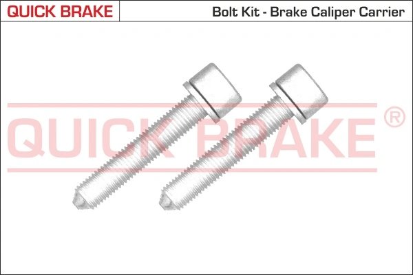 SURUB, ETRIER QUICK BRAKE 11612K - Compatibil cu SKODA, VW