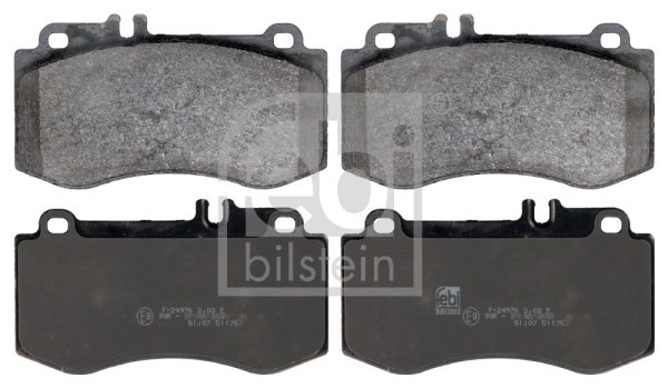 SET PLACUTE FRANA FEBI BILSTEIN 116131 - Compatibil cu MERCEDES-BENZ, MERCEDES-BENZ (BBDC)