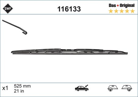 LAMELA STERGATOR SWF 116133 - Compatibil cu LAND ROVER, PEUGEOT