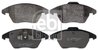 Set placute frana Febi Bilstein 116210