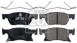 SET PLACUTE FRANA FEBI BILSTEIN 116239 - Compatibil cu OPEL, VAUXHALL