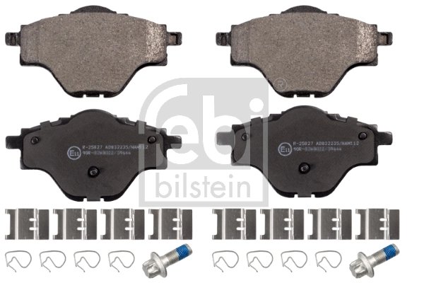 SET PLACUTE FRANA FEBI BILSTEIN 116242 - Compatibil cu CITROEN, DS, OPEL, PEUGEOT, VAUXHALL