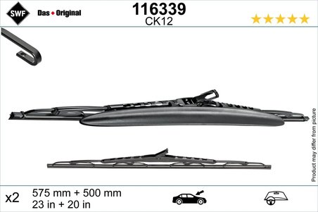 LAMELA STERGATOR SWF 116339 - Compatibil cu BMW, BMW (BRILLIANCE)