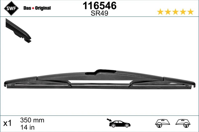 LAMELA STERGATOR SWF 116546 - Compatibil cu BMW, CITROEN, CITROEN (DF-PSA), FORD, FORD AUSTRALIA, MAZDA, MERCEDES-BENZ, MITSUBIS