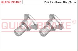 SET SURUB, DISC FRANA QUICK BRAKE 11660K - Compatibil cu CHRYSLER, MERCEDES-BENZ