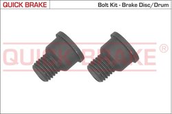 SET SURUB, DISC FRANA QUICK BRAKE 11664K - Compatibil cu AUDI, MERCEDES-BENZ, PORSCHE, VW