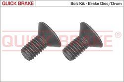 SET SURUB, DISC FRANA QUICK BRAKE 11665K - Compatibil cu FORD, KIA, MAZDA, MERCEDES-BENZ