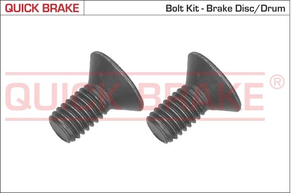 SET SURUB, DISC FRANA QUICK BRAKE 11665K - Compatibil cu FORD, KIA, MAZDA, MERCEDES-BENZ