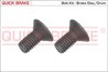 SET SURUB, DISC FRANA QUICK BRAKE 11665K - Compatibil cu FORD, KIA, MAZDA, MERCEDES-BENZ
