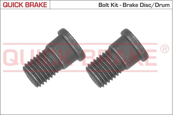 SET SURUB, DISC FRANA QUICK BRAKE 11666K - Compatibil cu ALFA ROMEO, FIAT, JEEP, OPEL, SAAB, VAUXHALL
