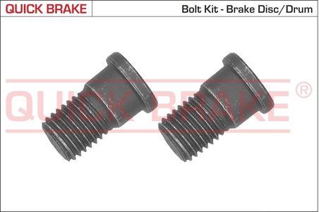 SET SURUB, DISC FRANA QUICK BRAKE 11666K - Compatibil cu ALFA ROMEO, FIAT, JEEP, OPEL, SAAB, VAUXHALL