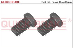 SET SURUB, DISC FRANA QUICK BRAKE 11668K - Compatibil cu BMW