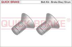 SET SURUB, DISC FRANA QUICK BRAKE 11669K - Compatibil cu LAND ROVER, MINI