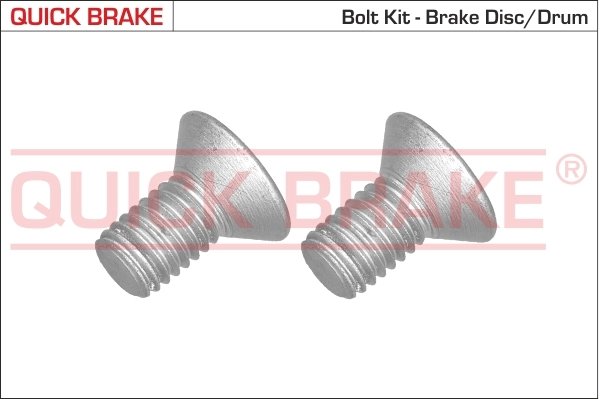 SET SURUB, DISC FRANA QUICK BRAKE 11669K - Compatibil cu LAND ROVER, MINI
