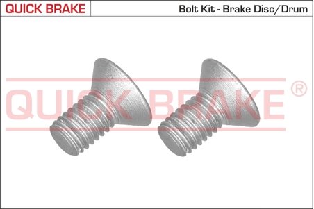 SET SURUB, DISC FRANA QUICK BRAKE 11669K - Compatibil cu LAND ROVER, MINI