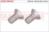 SET SURUB, DISC FRANA QUICK BRAKE 11669K - Compatibil cu LAND ROVER, MINI