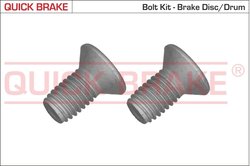 SET SURUB, DISC FRANA QUICK BRAKE 11670K - Compatibil cu FORD, JAGUAR, LAND ROVER, VOLVO