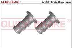 SET SURUB, DISC FRANA QUICK BRAKE 11672K - Compatibil cu RENAULT