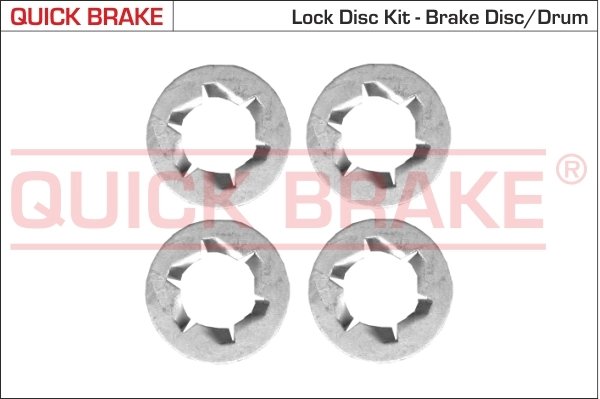 SET SURUB, DISC FRANA QUICK BRAKE 11673K - Compatibil cu FORD