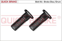 SET SURUB, DISC FRANA QUICK BRAKE 11675K - Compatibil cu FORD, SEAT, VW