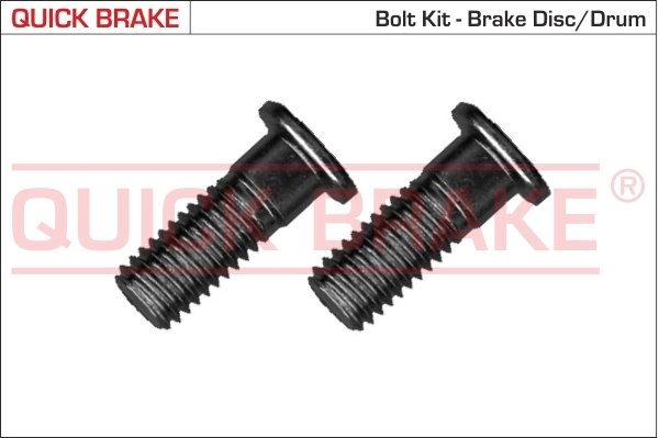 SET SURUB, DISC FRANA QUICK BRAKE 11675K - Compatibil cu FORD, SEAT, VW