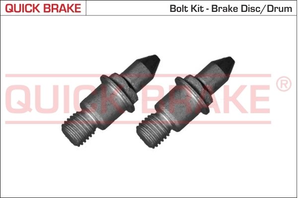 SET SURUB, DISC FRANA QUICK BRAKE 11677K - Compatibil cu ALFA ROMEO, CITROEN, FIAT, LANCIA, PEUGEOT