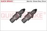 SET SURUB, DISC FRANA QUICK BRAKE 11677K - Compatibil cu ALFA ROMEO, CITROEN, FIAT, LANCIA, PEUGEOT